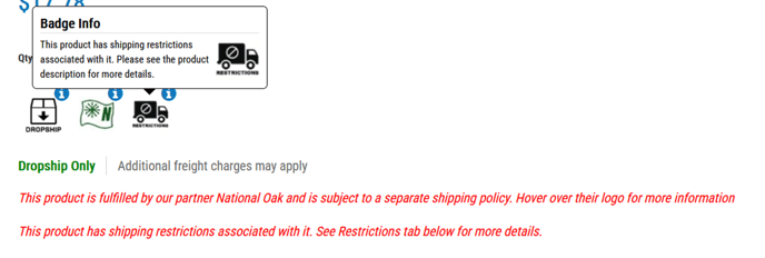Restrictions