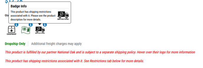 Restrictions